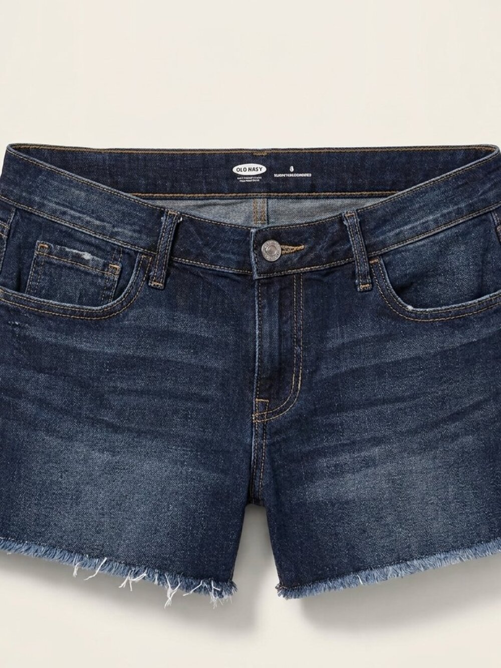 Old Navy Women's High Rise  Regular Distressed  Frayed hem  Denim Shorts Sz 8